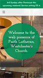 Mobile Screenshot of faith-lutheran-church.com